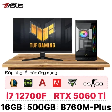 PC CPS X ASUS Gaming Intel i7 Gen 12 Kèm màn hình