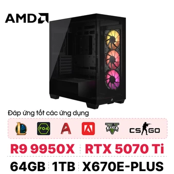 PC CPS Creator Ultra AI A950 AMD Ryzen 9 9950X / RTX 5070 Ti