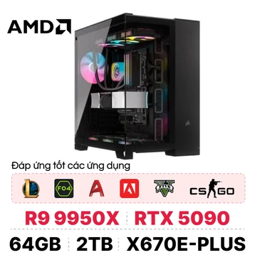 PC CPS Creator Ultra AI H950 AMD Ryzen 9 9950X / RTX 5090