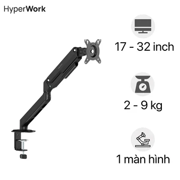 Giá treo màn hình HyperWork T6 V2 17-32 inch
