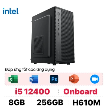 PC CPS văn phòng S04 i5 12400 / 8GB - 256GB