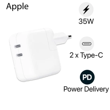 Củ sạc Apple 2 cổng Type-C 35W MNWP3ZA-A