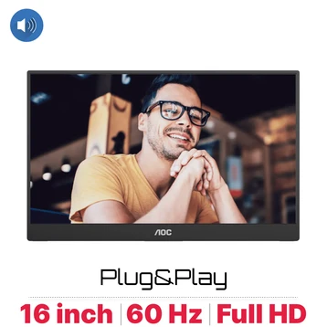 Màn hình di động AOC 16T20 16 inch