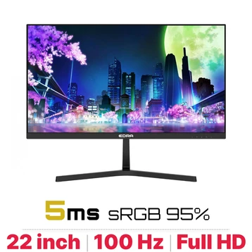 Màn hình E‑Dra EGM22F100V 22 inch - Cũ Đẹp