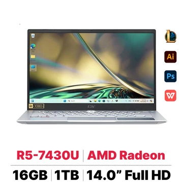 Laptop Acer Swift Go 14 SFG14-41-R251 NX.KG3SV.005 - Đã Kích Hoạt