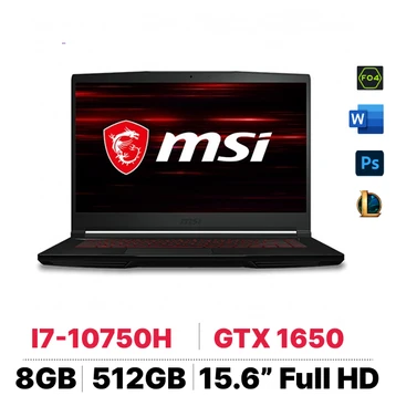 Laptop MSI Gaming GF63 10SC 812VN - Cũ Trầy Xước