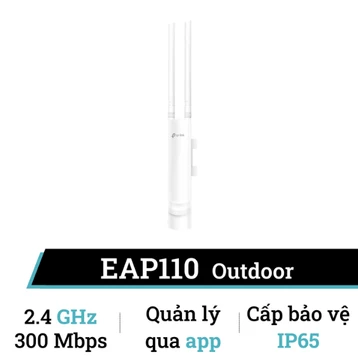 Bộ phát Wifi không dây TP-Link EAP110 - Outdoor