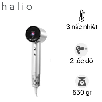 Máy sấy tóc ion âm Halio Hypersonic Hair Dryer