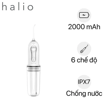 Máy tăm nước cầm tay 6 chế độ Halio Professional Cordless Oral Irrigator