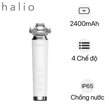 Máy nâng cơ, giảm mỡ mặt và trẻ hóa da kết hợp ánh sáng sinh học Halio Revitawave Skin Rejuvenator