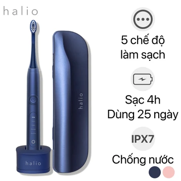 Bàn chải điện làm trắng răng Halio Sonic Whitening Toothbrush Pro