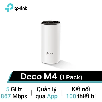Hệ thống Wi-Fi Mesh cho toàn ngôi nhà AC1200 Tp-Link Deco M4