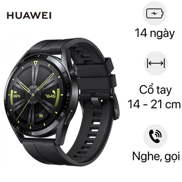 Đồng hồ thông minh Huawei Watch GT3 46mm dây Silicone - Cũ Trầy Xước