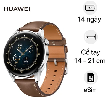 Đồng hồ thông minh Huawei watch 3 dây da - Cũ Xước Cấn