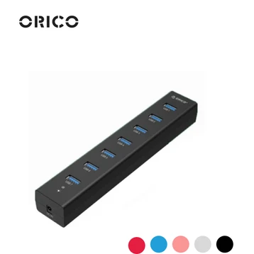 Hub USB 3.0 Orico H7013-U3-AD-BK