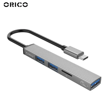 Hub USB C Orico AH-12F-GY-BP 4 in 1