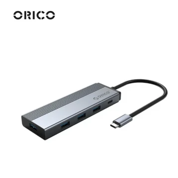 Hub USB-C Orico 5SXA-GY 5 in 1 PD-100W