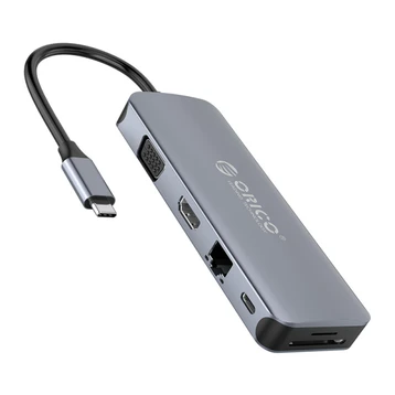 Hub USB-C Orico MC-U111P-V1-GY PD-100W