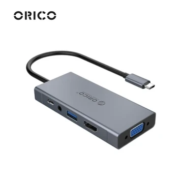 Hub USB-C Orico MC-U501P-GY PD-60W