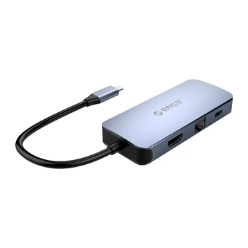 Hub USB-C Orico MC-U602P-GY PD-100W
