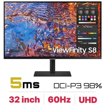 Màn hình Samsung Viewfinity S8 UHD LS32B800PXEXXV 32 inch - Đã Kích Hoạt
