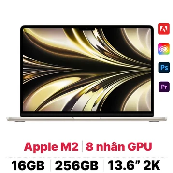 Apple MacBook Air M2 2024 8CPU 8GPU 16GB 256GB - Cũ Xước Cấn