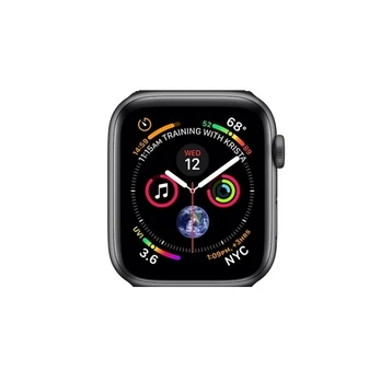 Apple Watch 4 Nike+ 44mm (GPS) Viền Nhôm Xám - Dây Đen (MU6L2) - Cũ Trầy Xước 