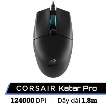 Chuột có dây Gaming Corsair Katar Pro Ultra Light Blue LED