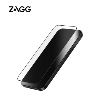 Dán kính cường lực màn hình Apple iPhone 16 Plus/15 Plus Zagg Elite Edge Full cao cấp đen