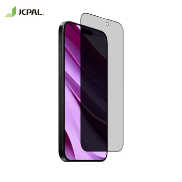 Kính cường lực chống nhìn trộm Apple iPhone 16 Pro Max JCPal Full đen cao cấp