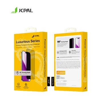 Dán kính cường lực màn hình Apple iPhone 17 Pro Max JCPal chống nhìn trộm full cao cấp