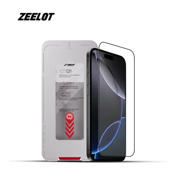 Dán kính cường lực màn hình Apple iPhone 17 Pro Max Zeelot Solidsleek Ultra AR HD Full Cao Cấp