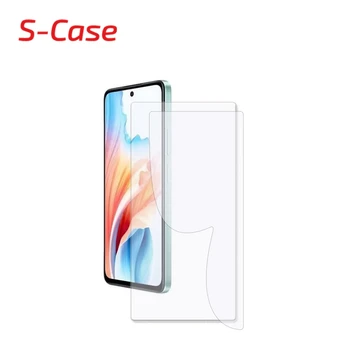 Dán kính cường lực màn hình Oppo A5i/Oppo A79 S-case chống va đập full màn đen