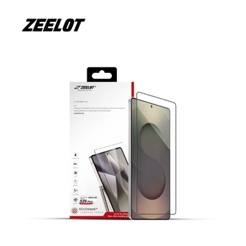 Dán kính cường lực màn hình Samsung Galaxy S26 Plus Zeelot Solidsleek Full viền đen cao cấp (có khay hỗ trợ dán)