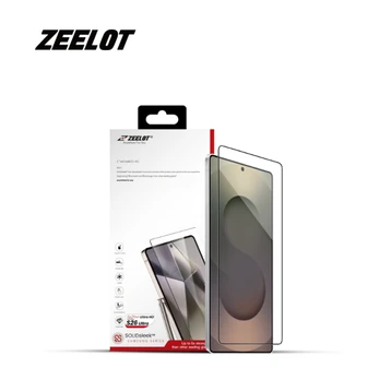 Dán kính cường lực màn hình Samsung Galaxy S26 Ultra Zeelot Solidsleek Full viền đen cao cấp (có khay hỗ trợ dán)