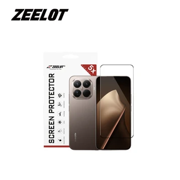 Dán kính cường lực màn hình Xiaomi 15T/15T Pro Zeelot Full Viền Đen Cao Cấp