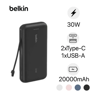 Pin sạc dự phòng Belkin Boost Charge 20000mAh PD 30W