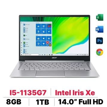 Laptop Acer Swift 3SF314-59-568P NX.A0MSV.002 - Cũ Trầy Xước
