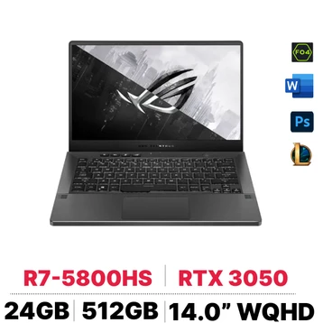 Laptop ASUS Gaming ROG Zephyrus G14 GA401QC-K2199W - Cũ Trầy Xước