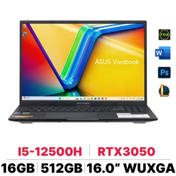 Laptop ASUS Gaming Vivobook K3605ZC-RP629W - Cũ Trầy Xước