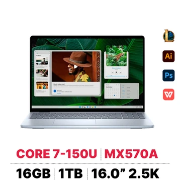 Laptop Dell Inspiron 16 5640 N6I7512W1 - Cũ Trầy Xước