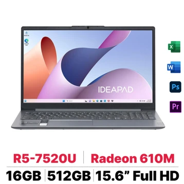 Laptop Lenovo Ideapad Slim 3 15AMN8 82XQ00J0VN - Đã Kích Hoạt