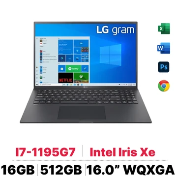 Laptop LG Gram 2021 16Z90P-G.AH75A5  - Cũ Đẹp