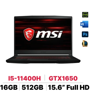 Laptop gaming MSI GF63 Thin 11SC 664VN - Cũ Trầy Xước