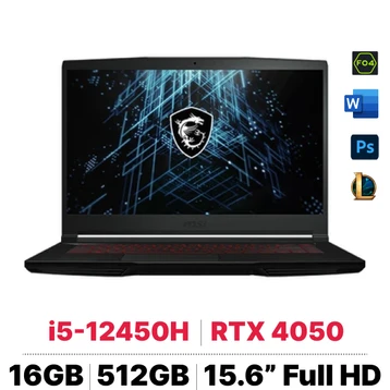 Laptop MSI Gaming Thin GF63 12VE-454VN - Cũ Trầy Xước
