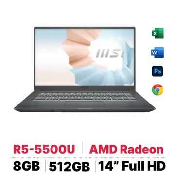 Laptop MSI Modern 14 B5M 204VN - Cũ Đẹp