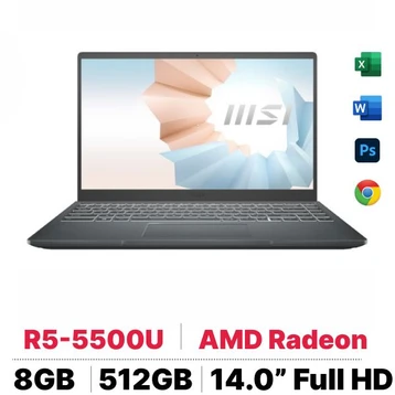 Laptop MSI Modern 14 B5M 063VN - Cũ Trầy Xước 