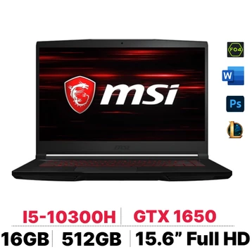 Laptop MSI Gaming GF63 THIN 10SCXR-1218VN - Cũ Trầy Xước