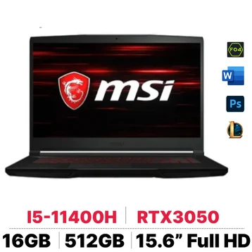 Laptop MSI Gaming GF63 Thin 11UC-444VN - Cũ Trầy Xước