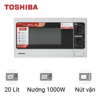 Lò vi sóng cơ có nướng 20L Toshiba ER-SGM20(S1)VN